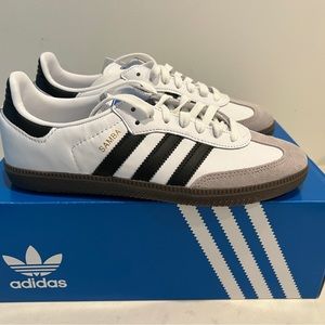 NIB Adidas Samba OG White M 7/ W 8.5